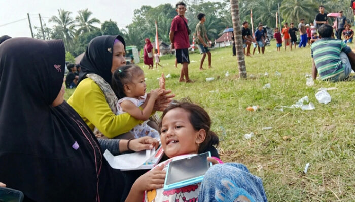 Desa Tanah Tinggi Semarakkan HUT RI ke-81 dengan Berbagai Perlombaan Warga
