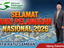 PDAM Tirta Ratu Samban Ucapkan Selamat Hari Pelanggan Nasional 2026
