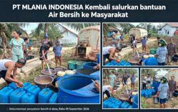 PT Melania Indonesia Kembali Salurkan Bantuan Air Bersih Bagi Warga Terdampak Kekeringan
