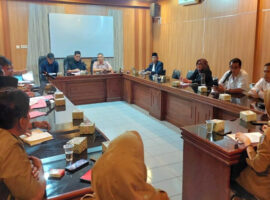 Perkuat Koordinasi, Komisi I DPRD BU Gelar Rapat Internal